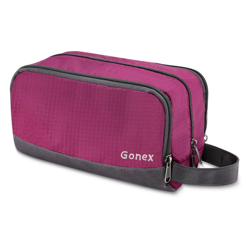 Travel Toiletry Bag Nylon, Cosmetic Makeup Bag For Women, Dopp Kit Shaving Bag🐧